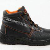 high cut best New fashionable genuine leather safety boots safety shoes with steel toe