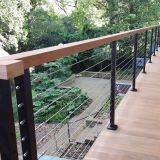 Best Selling Stainless Steel Balcony Grill Designs Stainless Steel Deck Railing thumbnail-3