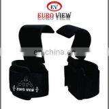 Heavy Duty PRO Metal Lifting Steel Hooks Best Power Weight Lifting Set of 2 Double Stitching Resistant Coating Premium Thick Pad thumbnail-1