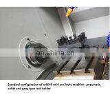 CK0640 High Precision China Cheap Gang Type Metal Mini Torno Cnc Lathe thumbnail-7