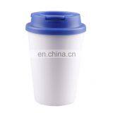 Non-disposable PP Plastic Juice Cup for Hot and Cold Drinks and Milk Tea With Straw and Flat Bottom thumbnail-1
