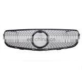 Black W/Diamond Front Grill Mesh Vent Grille 16-18 For Benz GLC X253 AMG YL4/250 thumbnail-2