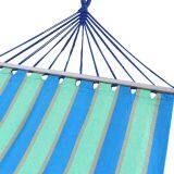 Outdoor Fabric Hammock Bed With Wooden Bars thumbnail-3