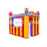 Mobile Kiosk Popular Snack Bar Outdoor Food Stall Colorful Cube Inflatable Snow Cone Popcorn Booth thumbnail-2