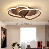 New Design Love Wedding Room Ceiling Lamp Aluminum Creative Chandelier Bedroom Lamp thumbnail-2