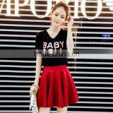 2015 Latest Fashion Lady Pleated Mini Skirt for Women thumbnail-3