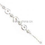 New Design Fashion Stainless Steel Bangle Snap Button Charm Bracelet From China thumbnail-2