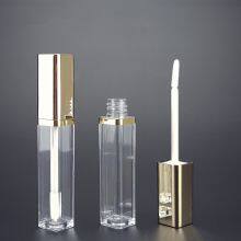 Luxury Gold Lipgloss Tube Empty Crystal Liquid Eye Shadow Container thumbnail-1
