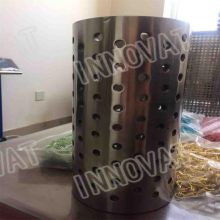 Manufacturer supply perforated iron pipes perforated metal tube