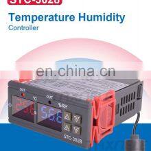 Dual Digital Thermostat Temperature Humidity Control STC-3028 Thermometer Hygrometer Controller AC 110V 220V DC 12V 24V 10A thumbnail-2