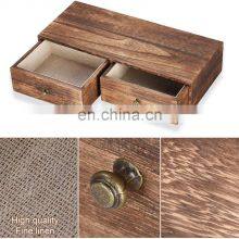 Display Nightstand Set of 2 Floating Shelf With Drawer thumbnail-4