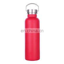Metal Drinkware Power Coating Stainless Steel Insulated Vacuum Sports Water Bottle Thermal Flask Cup thumbnail-1