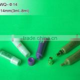 14mm Guangzhou soft plastic cosmetic packaging tube