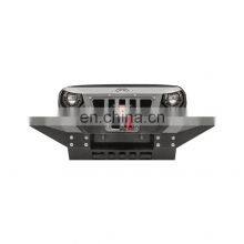 J195-5 Front Bumper Popular 4X4 Offroad Replacement Parts Steel Front Bumper With Bull Bumper Guard For Jeep Wrangler JK 07-17 thumbnail-4