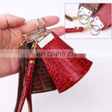 China Manufacturer Cloth Tail Clip Shape Key Fob Keychain Hardware Custom 32mm Metal Key Chain Fob Hardware thumbnail-5