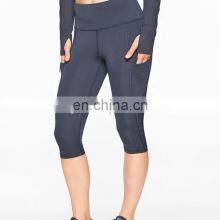 Hot women's yoga pants top selling fitness compression shorts leggings for ladies wholesale