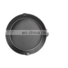 Plain Black Large Cast Iron Hot Jambalaya Pot Rice Cooker And Cook Pans Price thumbnail-3