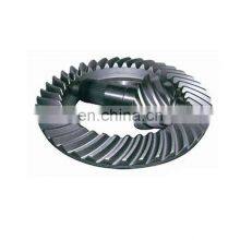 Metal Spiral Bevel Gear Nylon Reduction Transmission Shaft Paper Shredder Parts Helical Crown Pinion Gear thumbnail-2