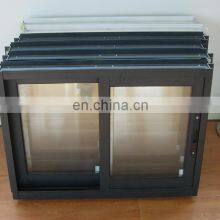 Australian AS2047 Aluminum Double Glazing Sliding Window With Low-E or Tinted Glass thumbnail-5