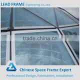 Prefabricated Steel Space Frame Building Glass Dome thumbnail-3