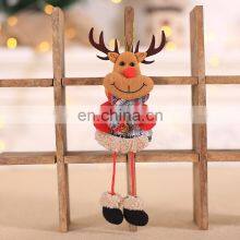 2022 Happy New Year Christmas Ornaments 2022 Xmas Gift Santa Claus Snowman Tree Pendant Doll Hang Decorations for Home thumbnail-4