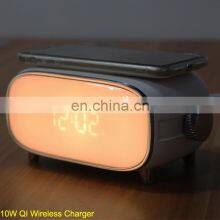 New Alarm Clock Speaker Bluetooth Simulate Sunrise And Sunset Wake Up Light thumbnail-5