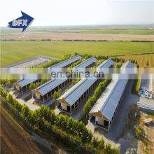 Hot Sell Dip Galvanized Steel Structure Mining Warehouse Arch Steel Space Frame Cowshed thumbnail-1