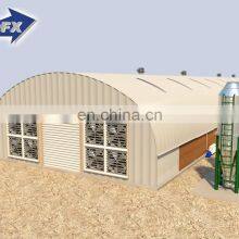 Prefabricated Modern Prefab Steel Structure Chicken Poultry Farm Farming Design House Egg Chicknes Houses Price Coop Shed thumbnail-3