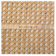 bleached square rattan webbing cane roll