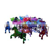 Electric Mini Amusement Park Carousel Musical Toy Nursery Merry go Round Horse Indoors thumbnail-5