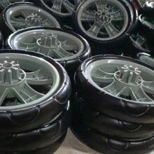 Foldable Beach BBQ Cart With Aluminum Tube PP Table and Removable Wheels thumbnail-2