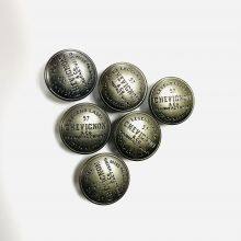 2023 Customized Wholesale Plating Brass Cowboy Button Jeans Buttons for Jeans Clothing thumbnail-1