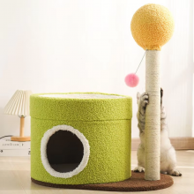 Bucket One Can Not Catch The Crumbs Villa House Sisal Cat Claw Board Large Climbing Frame Nest Tree thumbnail-4