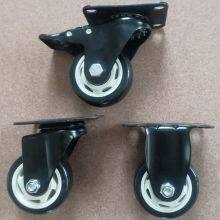 Universal Wheel Manufacturer 3-inch Industrial Belt Brake Mute Caster Rubber Directional Nylon Gold Diamand Sliding Roller Wholesale thumbnail-4