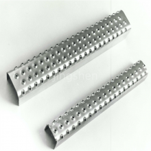 2mm Thick O-Shaped Fisheye Aluminum Alloy Anti-Slip Bracket, Slide Board, Anti-Slip Safety Perforated Grille, Suitable for Platform Walkways thumbnail-3