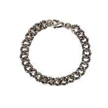 Mens Hiphop Chain Bracelet 10mm Width Real 925 Silver Single Row Vvs Excellent Cut Diamond Moissanite Cuban Link Bracelet thumbnail-5