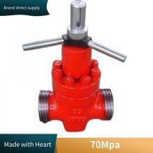 Langfeng Z23y-200 Forged External Thread High-pressure Mud Gate Valve, Special Flat Valve for Oil Fields thumbnail-3