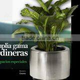 2016 New Modern Stainless Steel Garden Flowerpot Special Artcrafts Indoor/Outdoor thumbnail-1