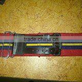 Uniform Embroidery Rank Club School Leather Belt Service Dutty Web Leather Belts