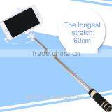 All-In-One Mini Foldable Smart Phones Monopod Tripod,wired Selfie Stick QC32 thumbnail-2