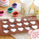 100% FDA Silicone Heart Shape Silicone Chocolate Molds Chocolate Maker Online Selling Silicone Cake Molds thumbnail-1
