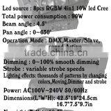 Hottest LED DJ Spider Lighting/LED Spider Moving Head Beam 8pcs 10w thumbnail-2