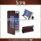 2016 New Stand View Window PU Leather Ultra Thin Flip Cover Folio Case for Huawei Honor 6