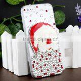 IMPRUE Santa Claus 3D Crystal Bling Stone Case For Apple Iphone5 With Retailer Package thumbnail-1