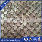 Coil Drapery Chainlink Metal Mesh Curtain Gold Color Screen Supplier's Choice thumbnail-2