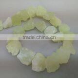 Natural and Pure New Jade Tumble Gemstone Nugget for Jewelry Making