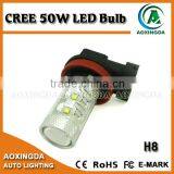 12~24V C.R.E.E XBD H8 50W High Intense Car LED Light thumbnail-1