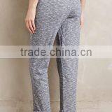 Wholesale Summer Women's Cotton Roll-cuff Casual Lounge Pants thumbnail-2