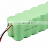 High quality 14.4V NiMH SC 12x3000mAh rechargeable battery pack