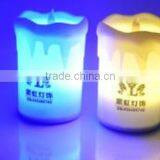Rechargable Battery Operated Wedding Party Night Club Bar Glowing Light up Led Portable Candle Table Lamp thumbnail-3
